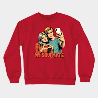 Valentine's Day Soulmate -xxxiv Crewneck Sweatshirt